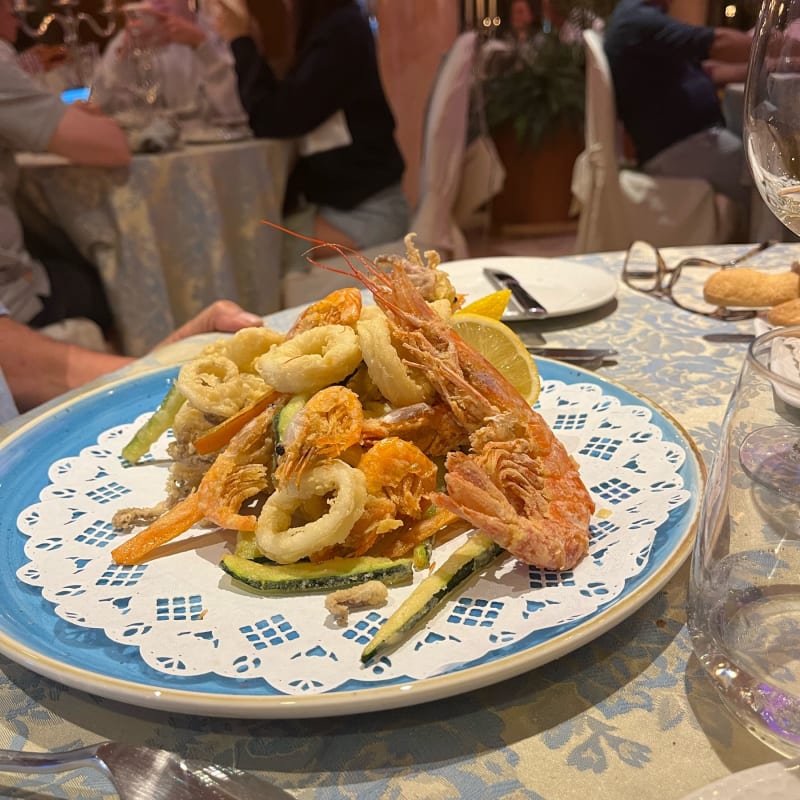 Fritto di gamberi e calamari  - Terrazza D'Annunzio, Salò