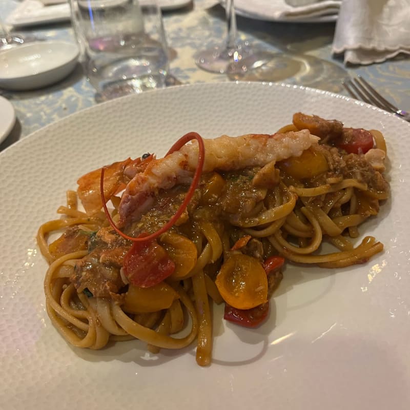 Tagliolini all’astice  - Terrazza D'Annunzio, Salò