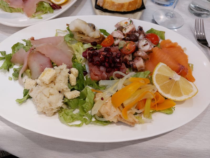 Antipasto di mare - Giardino, Cernobbio