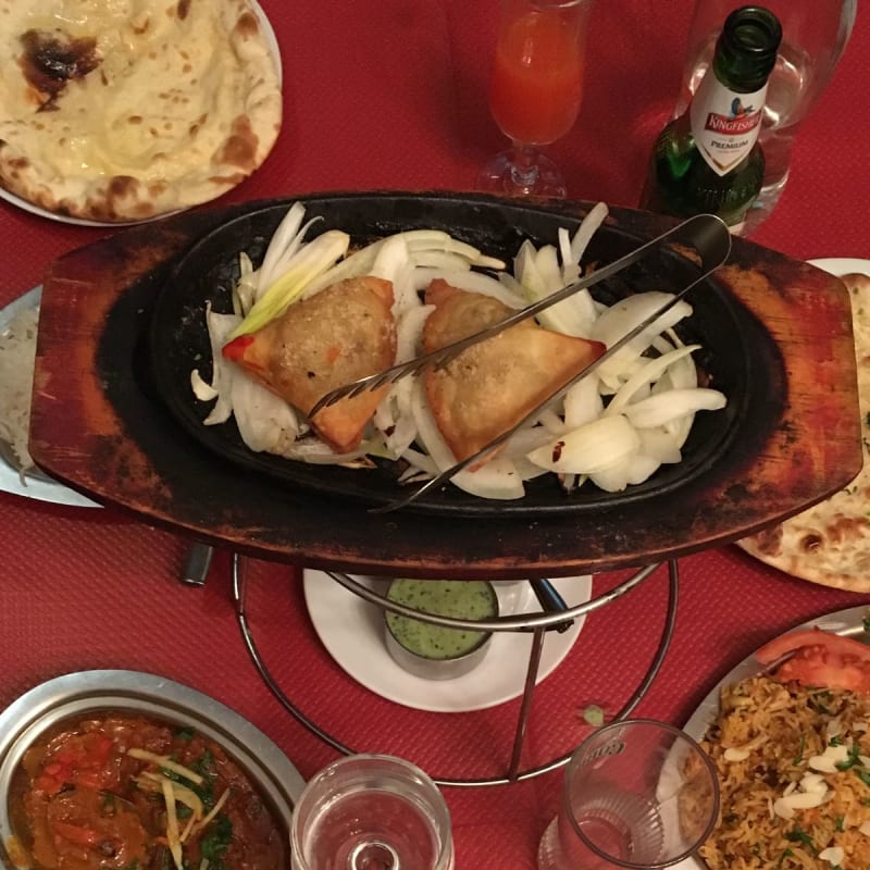 Cheese naan / Tikka massala chicken / biryani /samoussa - Palais des Rajpout, Paris