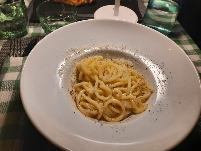 Pici cacio e pepe  - VerdOliva, Florence