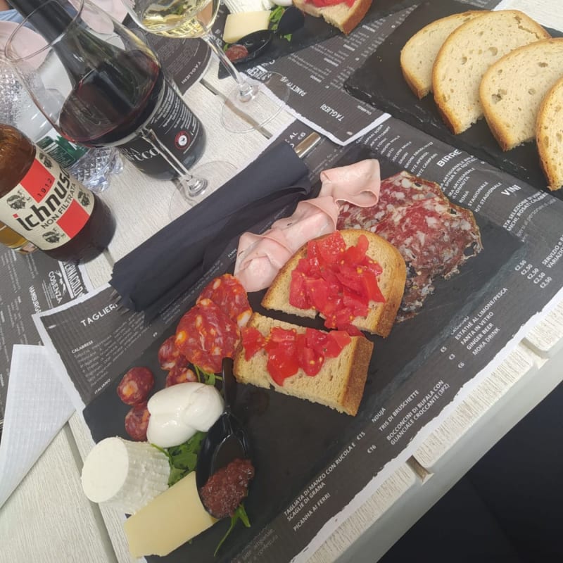 Tagliere gustato come aperitivo. - Tavernacolo Cosenza, Cosenza