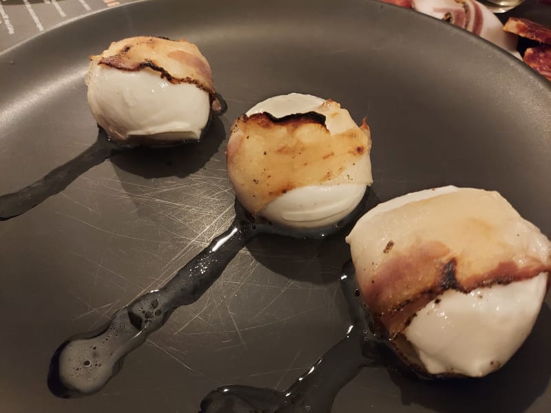 Bocconcini di bufala con guanciale croccante - Tavernacolo Cosenza, Cosenza