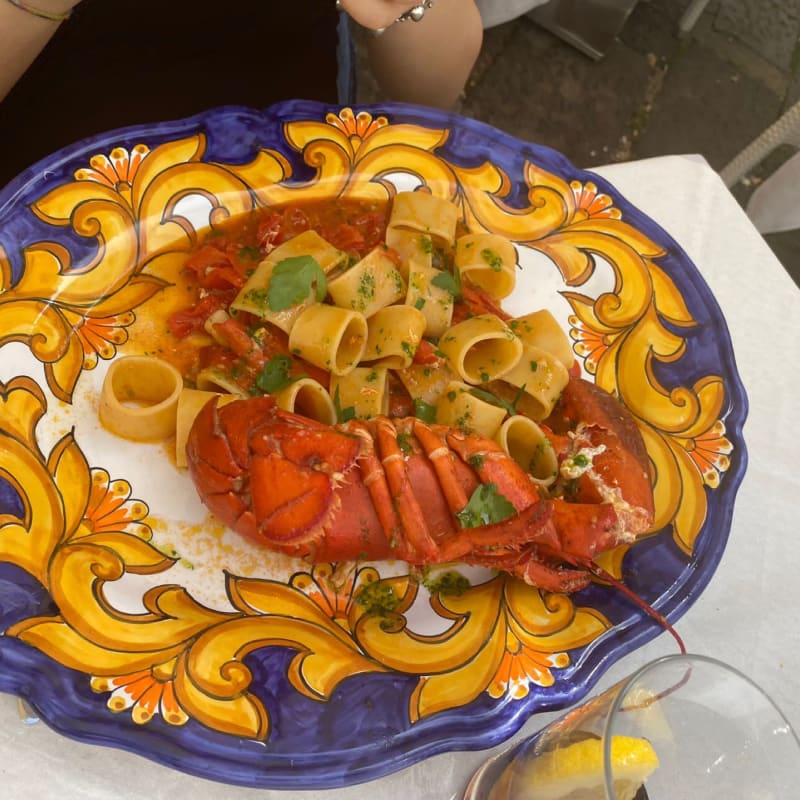 Paccheri all’astice - Al Cancelletto, Amalfi