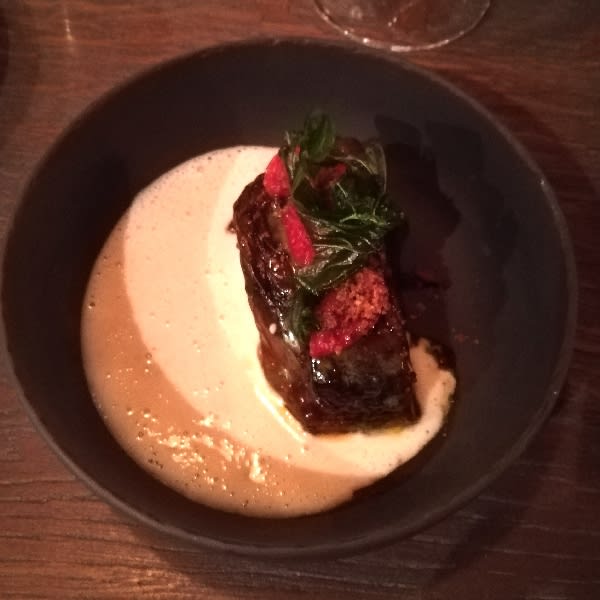 Melanzana, pecorino, pomodori confit -  Creta Osteria, Cortona