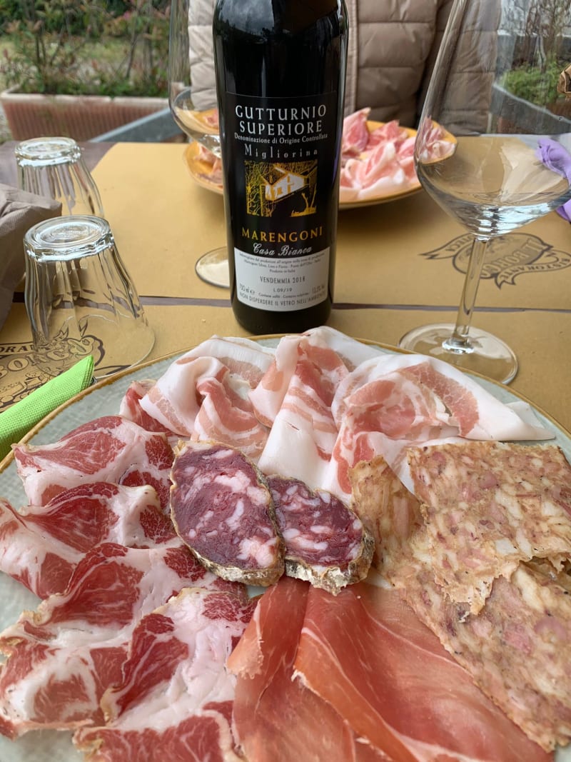 Antipasto di salumi - Osteria Vineria Il Borgo