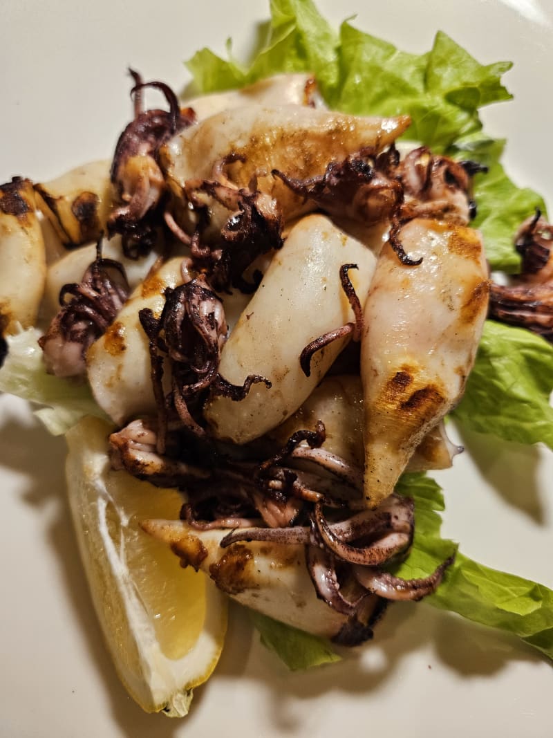 Calamari alla Griglia - Locanda Antichi Sapori, Genoa