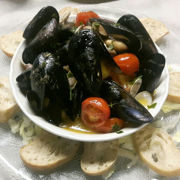 soute cozze e vongole - L'Antico Faro