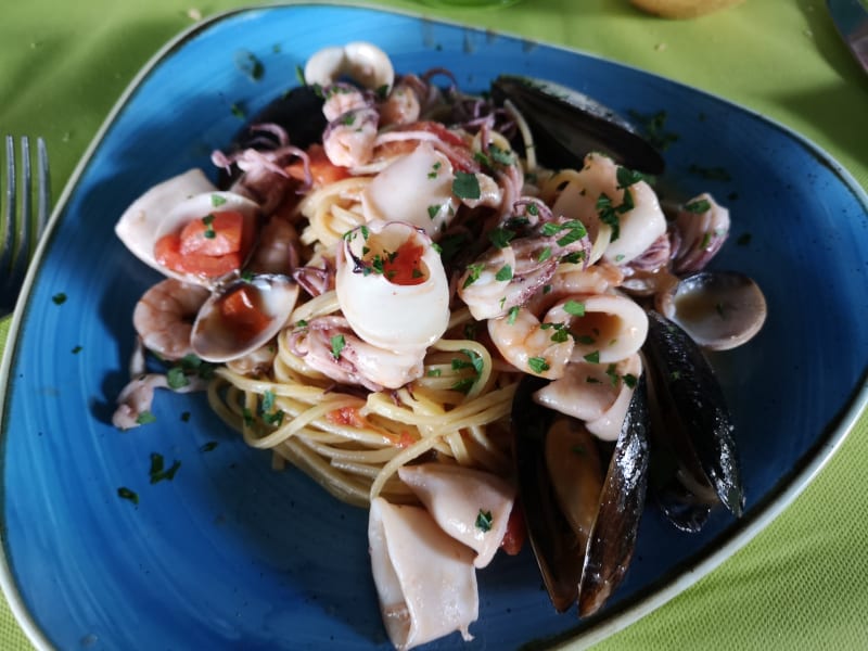 Spaghetti allo scoglio bianco - La Sirena, Sinalunga