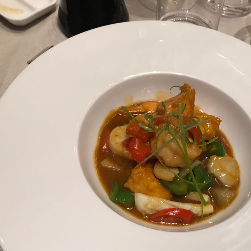 Frutti di mare al sapore di curry - Wàng - Ristorante gourmet cinese, Modena