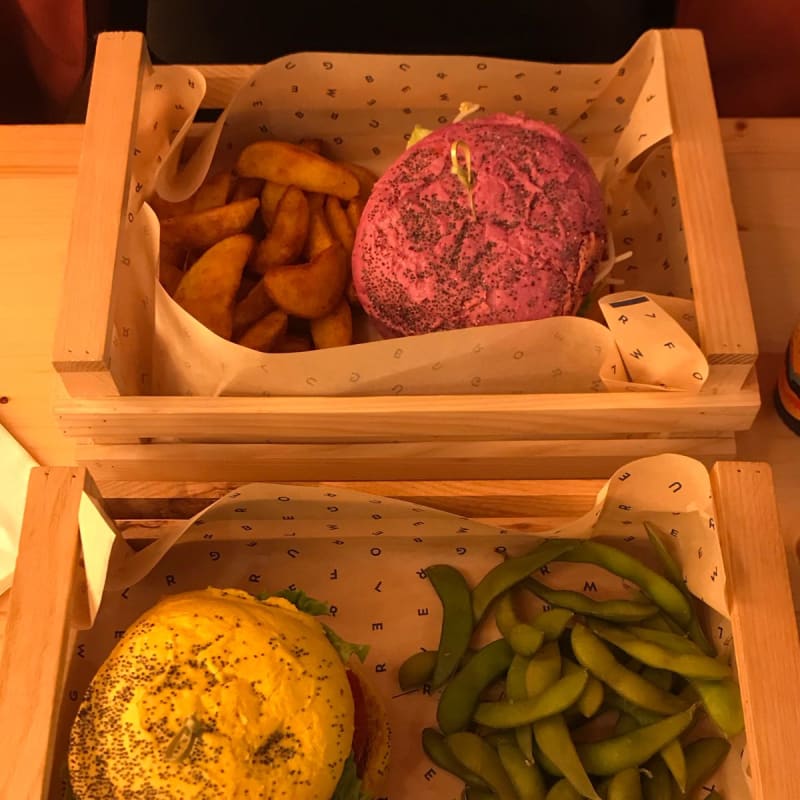 Flower Burger Boxes