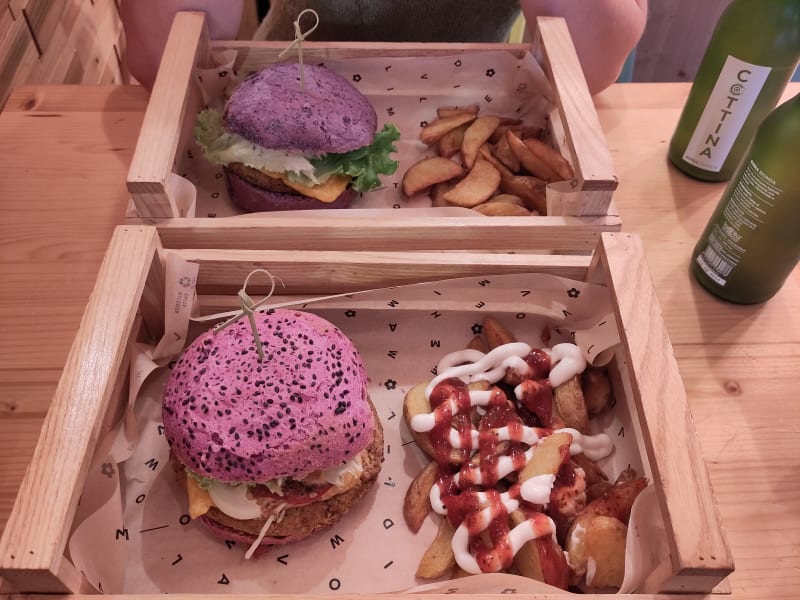 Flower Burger Boxes