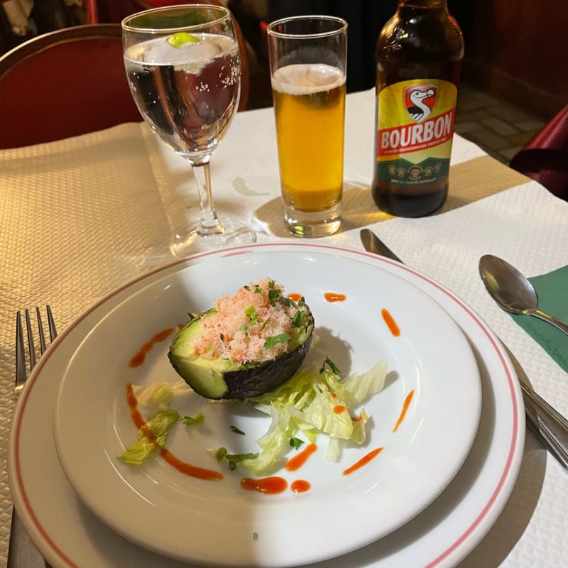 Avocat au crabe  - La Réunion aux Petits Chandeliers, Paris