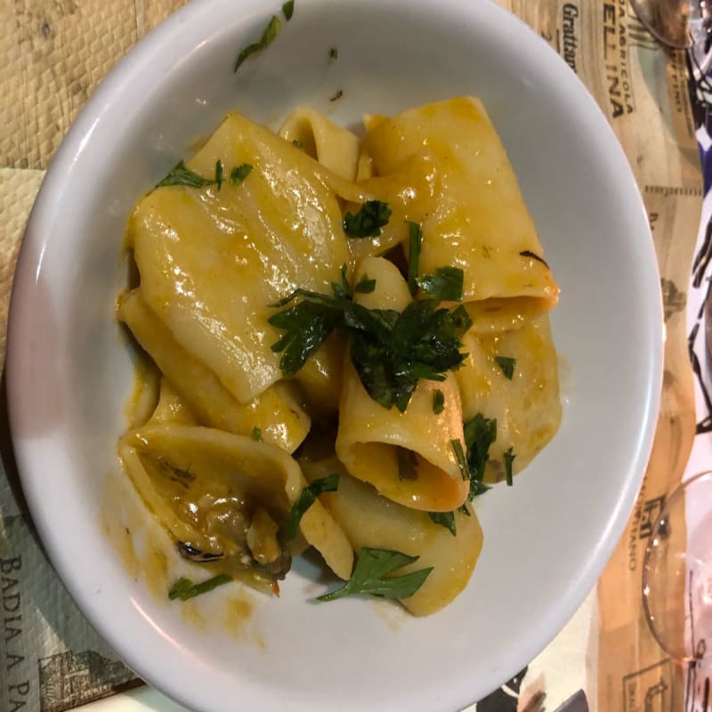 Paccheri patate e cozze - Osteria D.O.C. Pareres, Pozzuoli