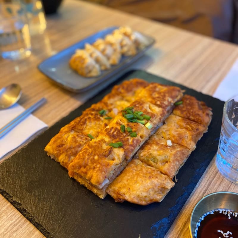 Galette de kimchi - Dolsotbap, Paris