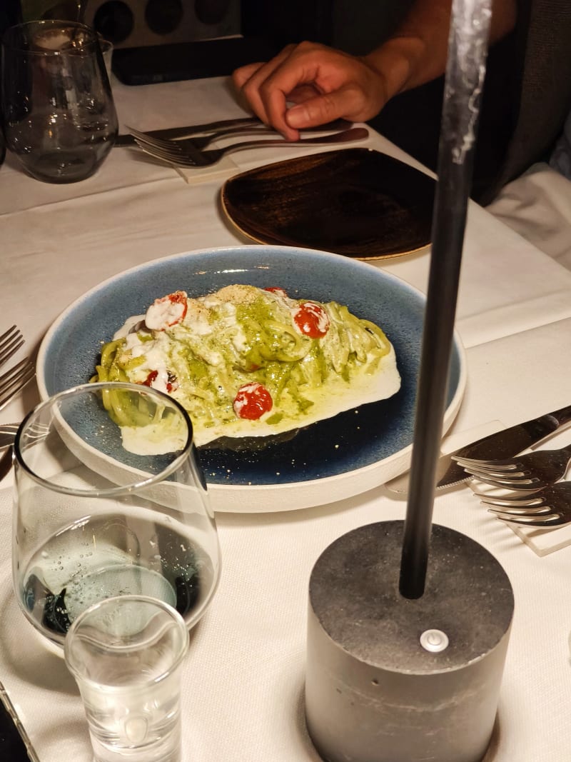 Linguine al pesto di basilico  - Bacco Al Pretorio, Rome