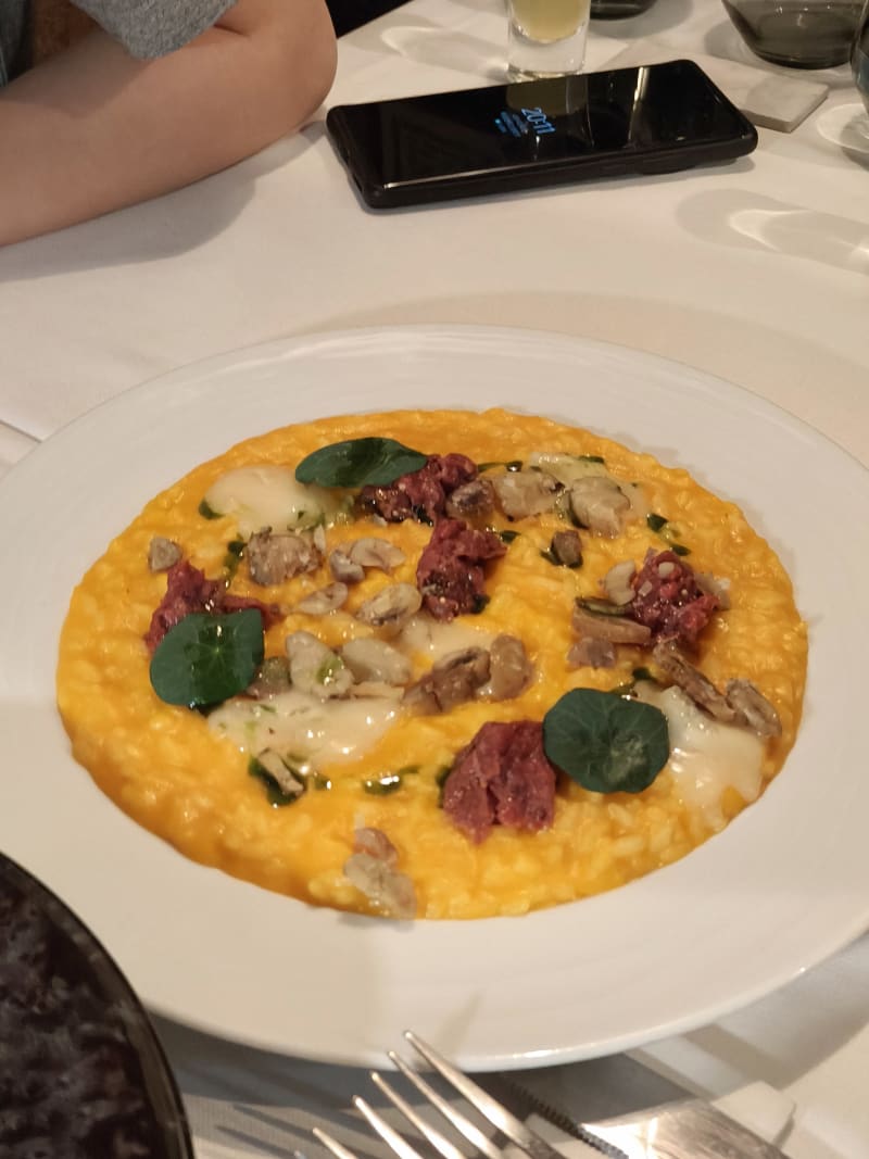 Risotto alla carota - Bacco Al Pretorio, Rome