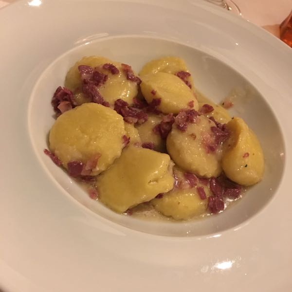 Gnocchi ripieni con sugo di petto d'oca - Il Mulino, Misano Adriatico