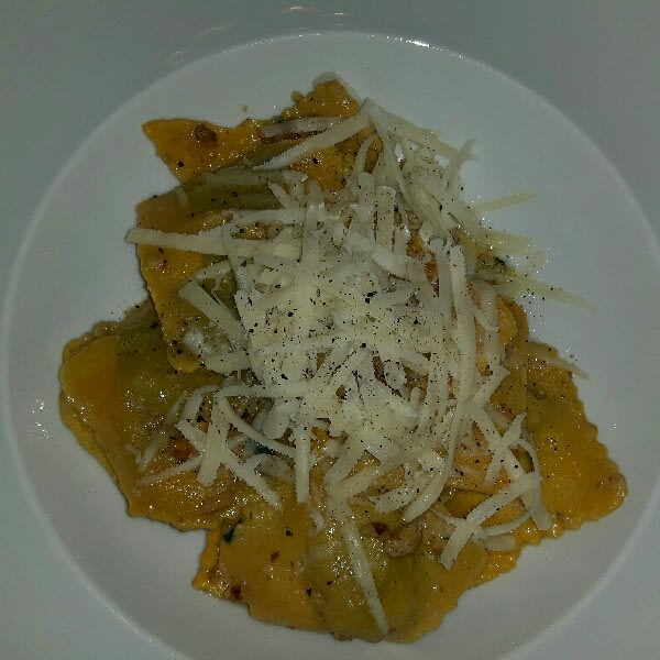 ravioli erbe noci e pecorino - Il Mulino, Misano Adriatico