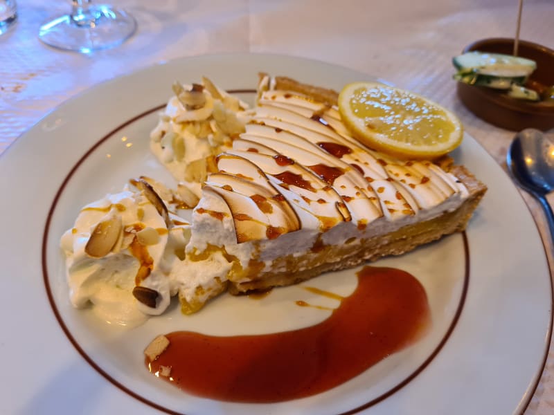 Délicieuse tarte au citron  - Casa Tino, Vitry-sur-Seine