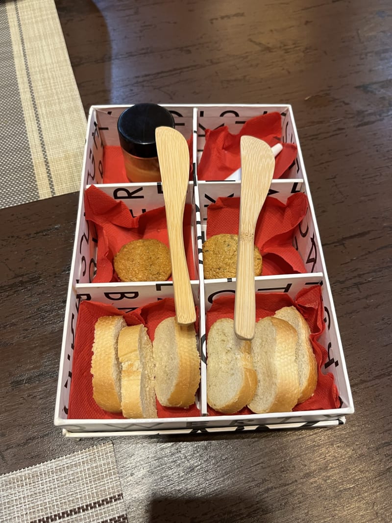 caja de aperitivos - Escola de Cuina Terra d'Escudella, Barcelona