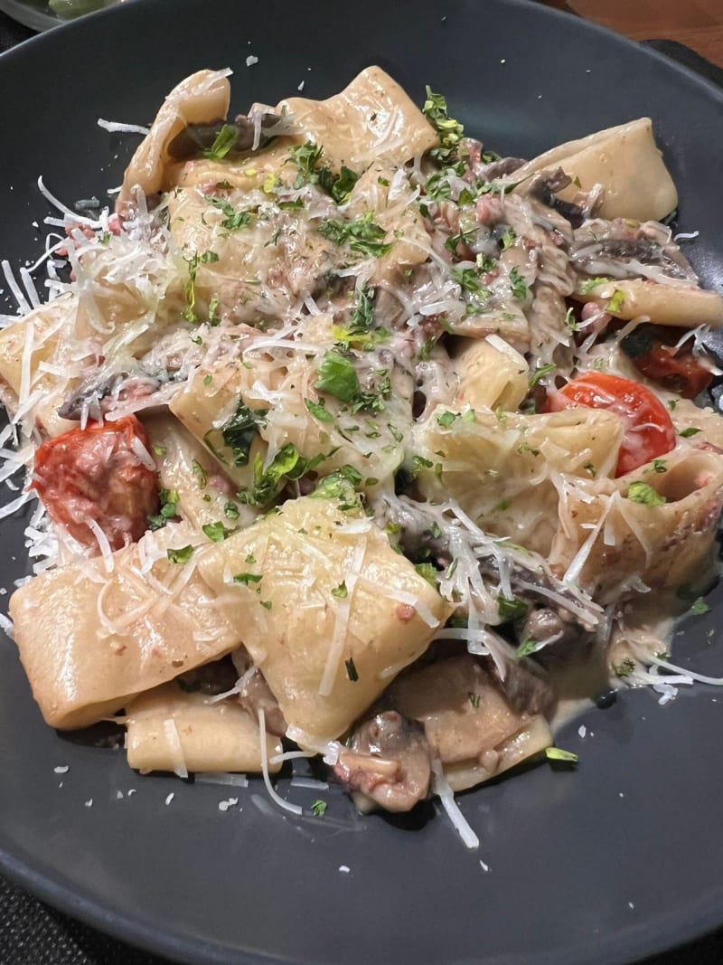 Pasta alla boscaiola - Osteria Bellosguardo, Lisbon