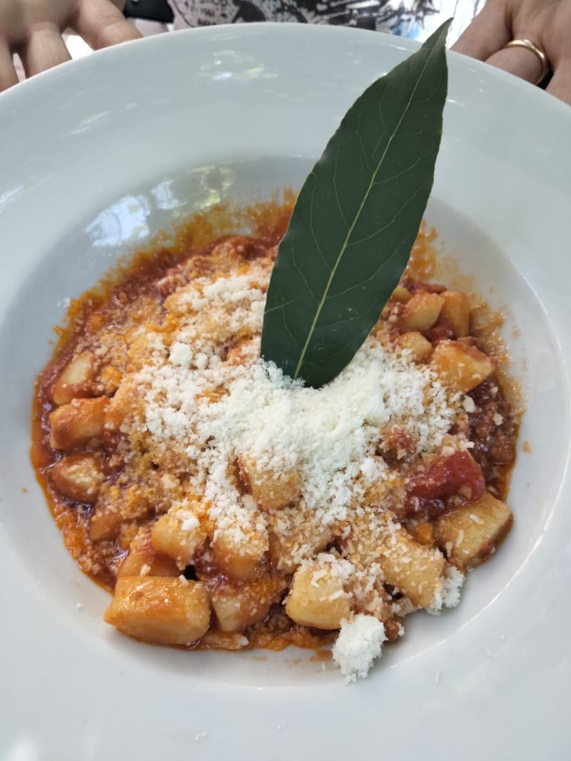 Gnocchi con pecorino - Ristorante Fichetto, Foligno