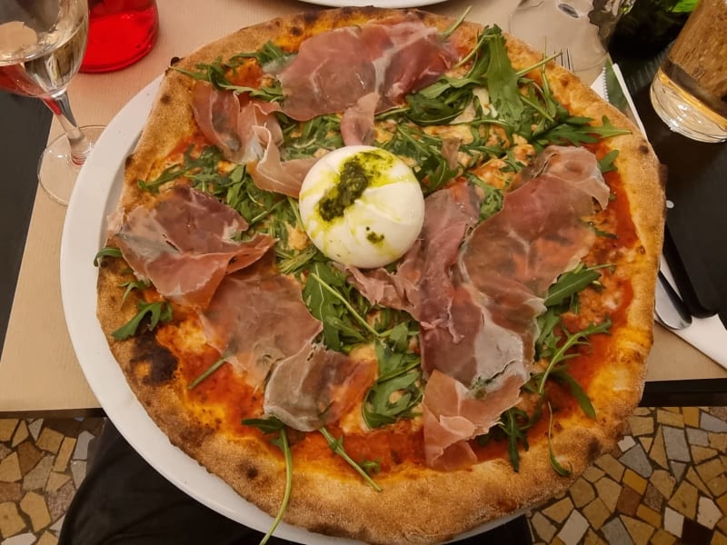 Pizza Jambon De Parme Bien Réussie - Legacy, Paris