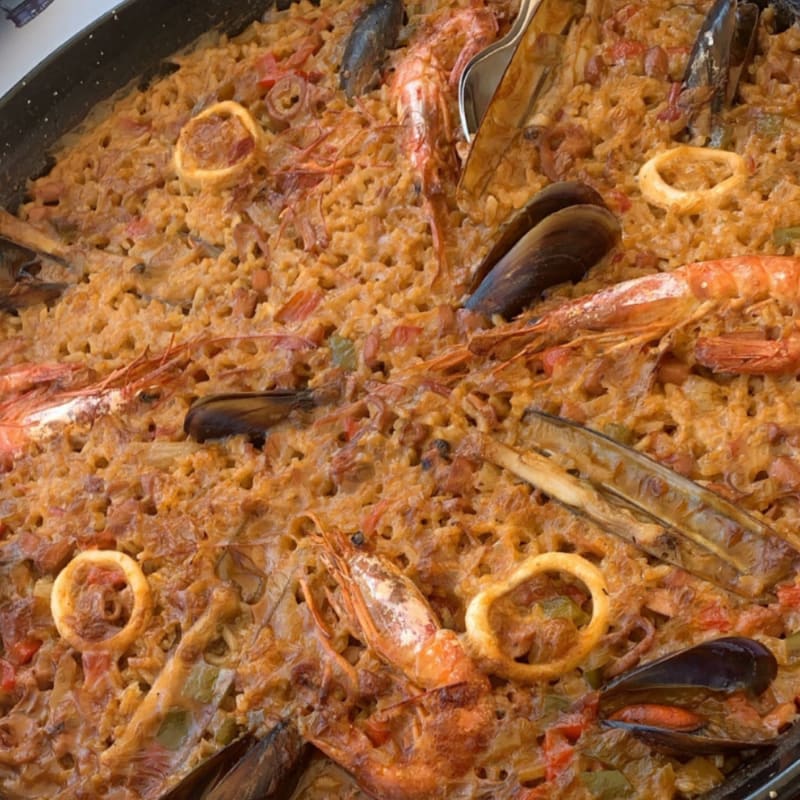 Paella de marisco  - El Balcó de Premià de Dalt, Premiá de Dalt