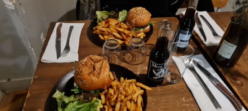 Burger veggie - La Cantine Arkose Nation, Paris