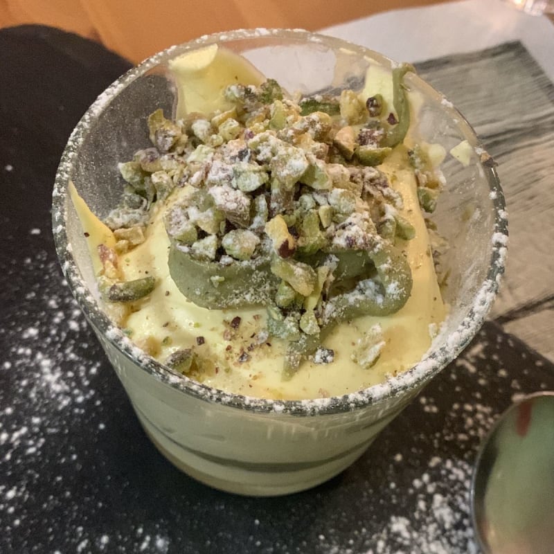 Tiramisù al pistacchio  - Made in Food, Rome