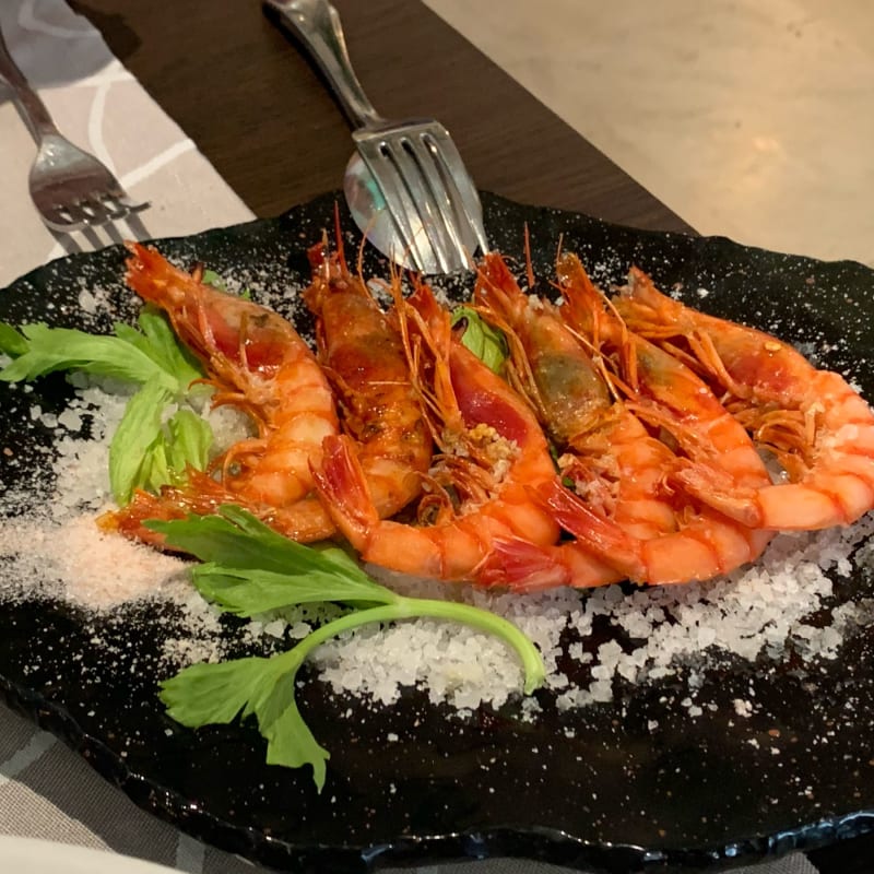 Gambas de Palamos - Da Antonio, Barcelona