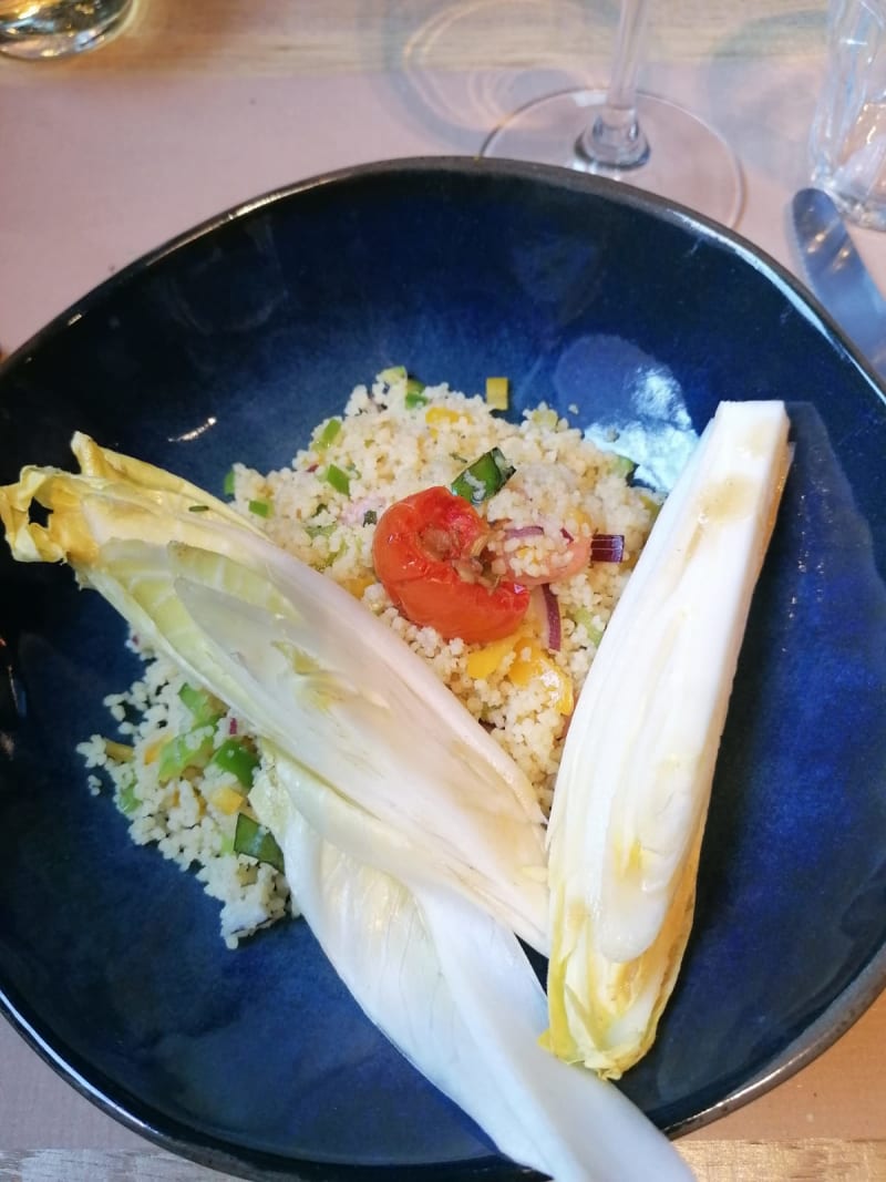 Entrée : Taboulé Crevettes & petits légumes - Zorn Côté Bistrot, Laon