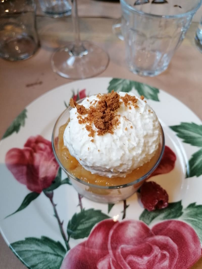 Dessert : Panna Cotta aux fruits et chantilly Maison - Zorn Côté Bistrot, Laon