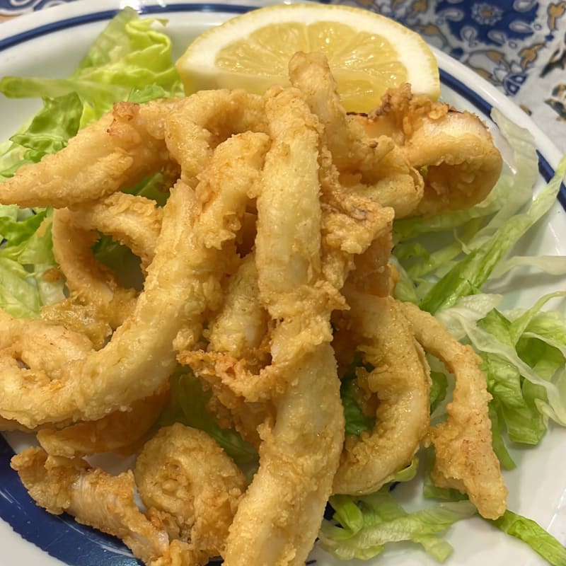 Frittura di calamari - Casa Viscardi, Naples