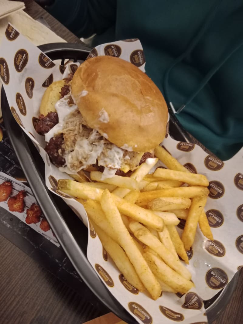 La Rebelión del Pulled Pork - Singular Smash Burger, Barcelona