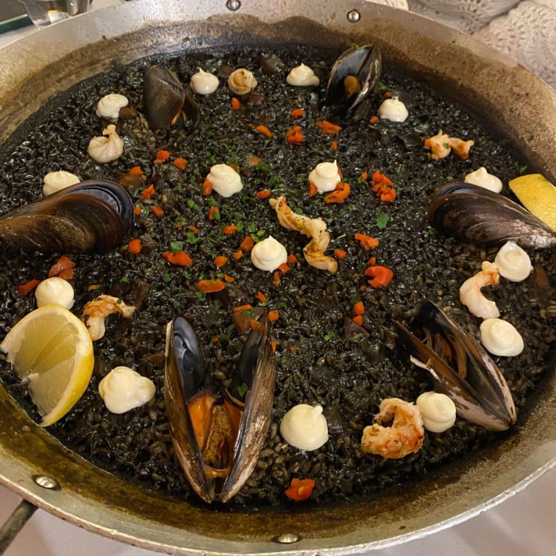 Arroz negro 3P - L' Ambos Mundos Restaurant, Barcelona