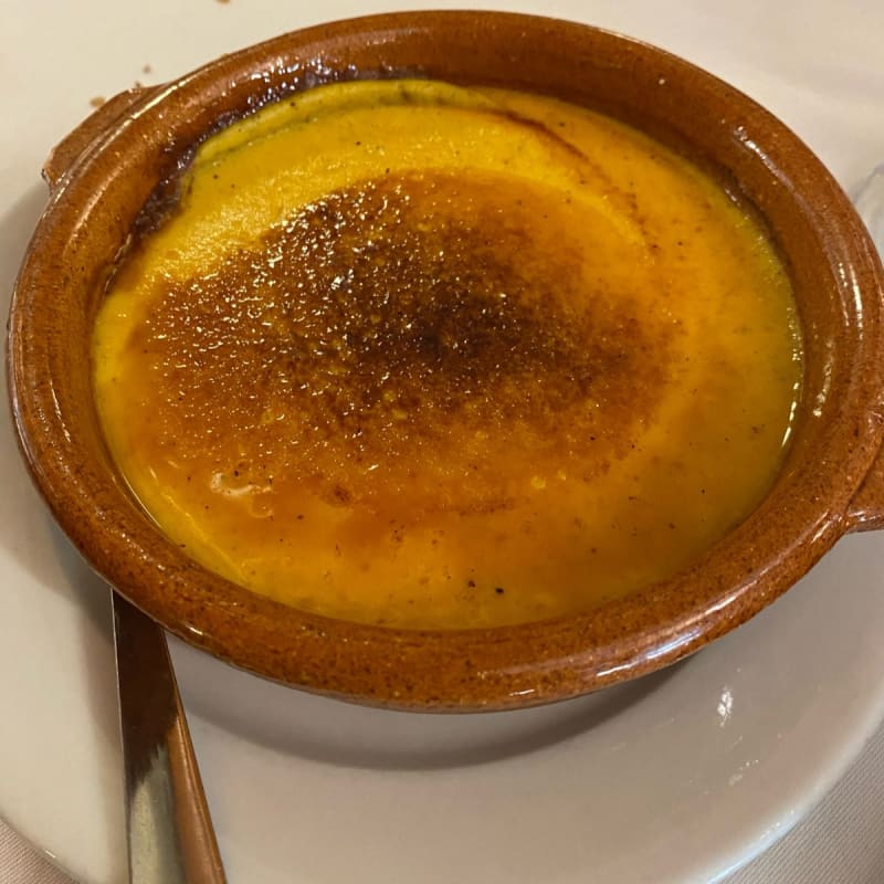 Crema catalana - L' Ambos Mundos, Barcelona