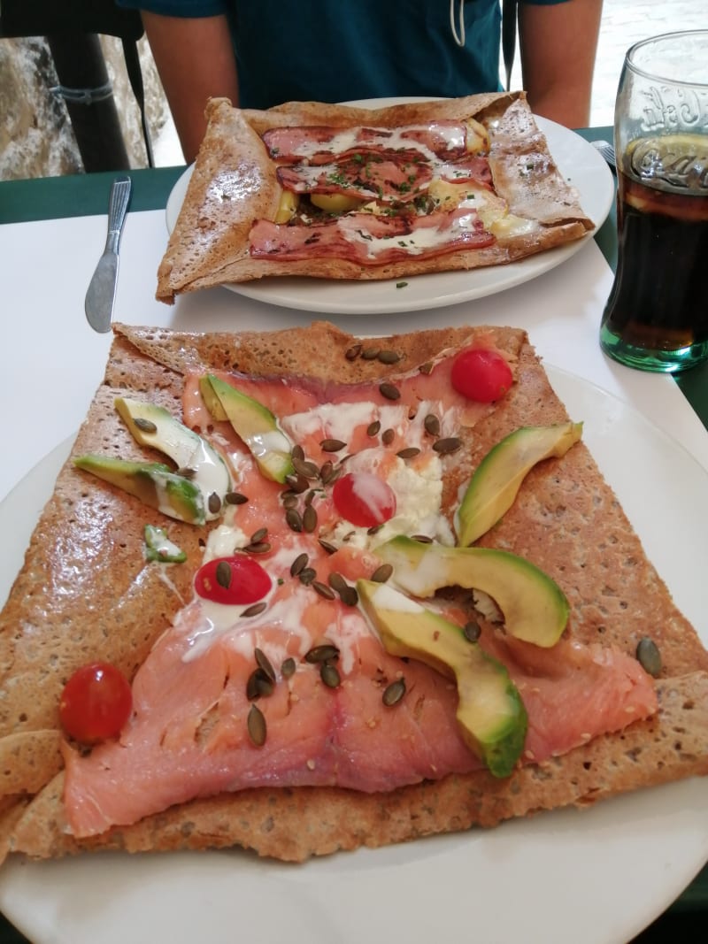 Crepe Salada muy buena  - Crêperie Bretonne, Girona