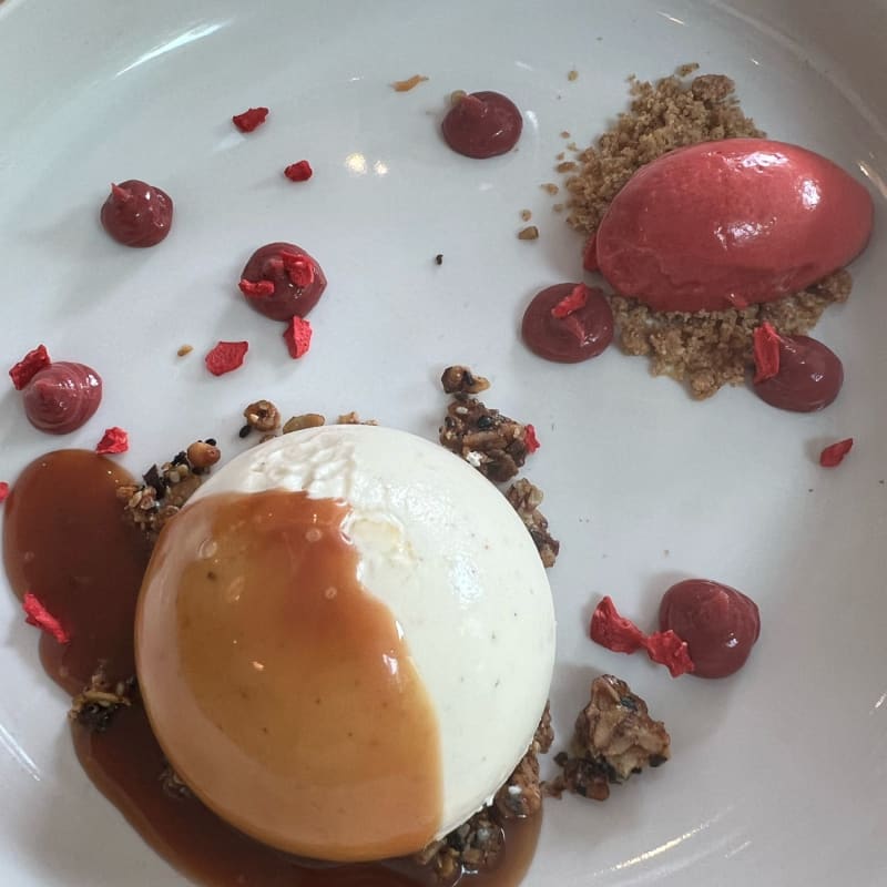 Le dessert pour finir un super repas MERCI - Le Club Marot, Lille