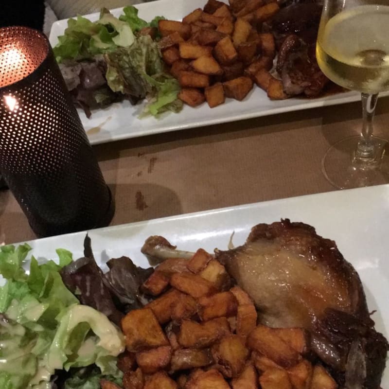 Confit de canard et magret de canard - Le Drapeau, Paris