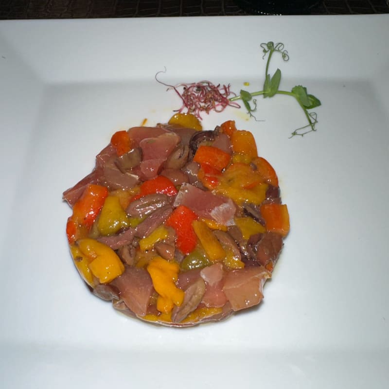 Tartare di tonno e peperoni - Briss, Turin