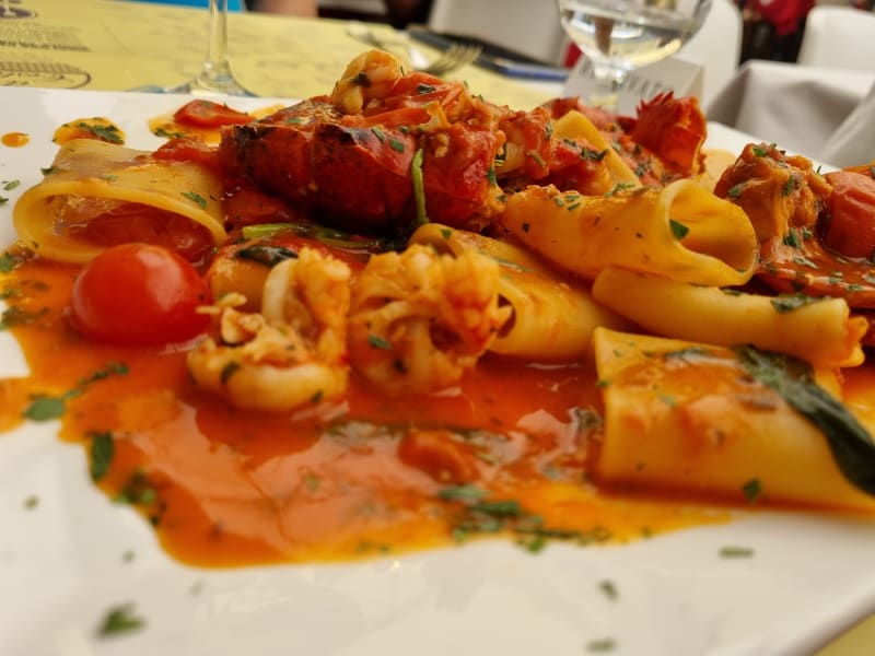 Paccheri all'astice - Il Cestino, Milan