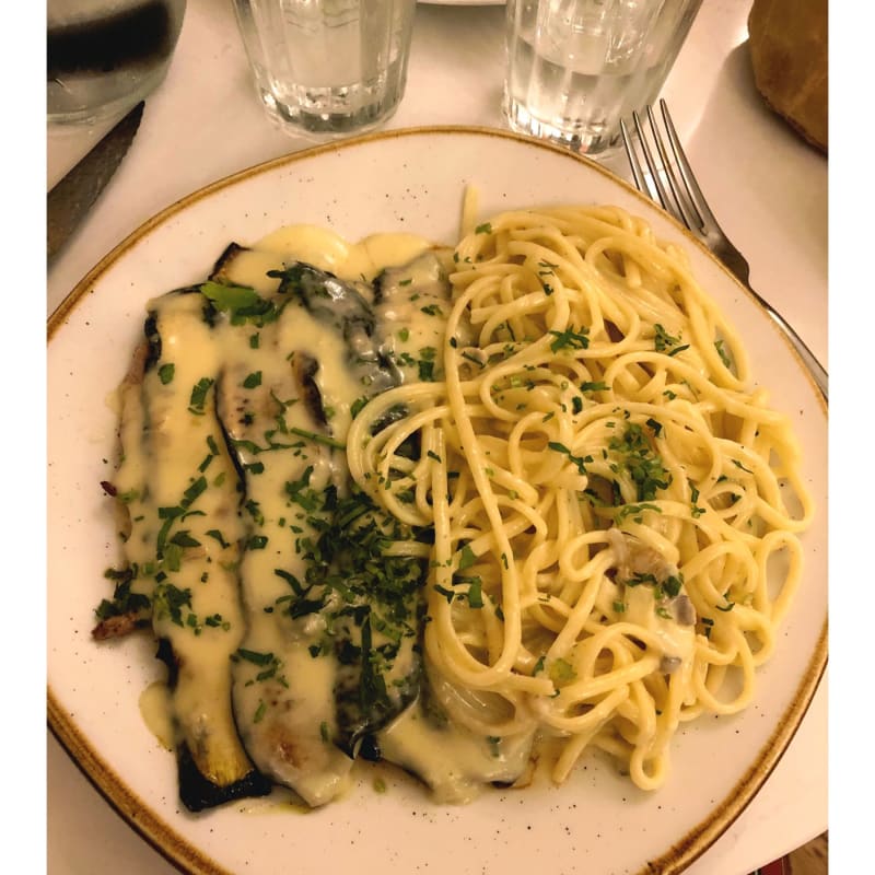 Escalope de veau courgette - Margaretti, Paris