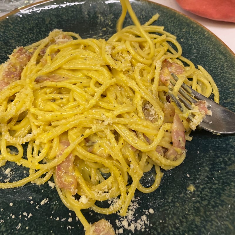 Spaghetti alla carbonara  - Ristorante Il David, Florence