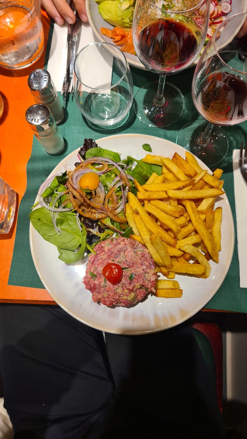 Tartare de boeuf - L'Orangerie M&K, Puteaux