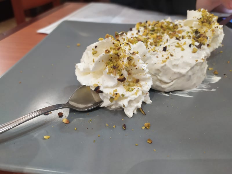 Semifreddo al pistacchio  - Pizzeria Milady, Trieste