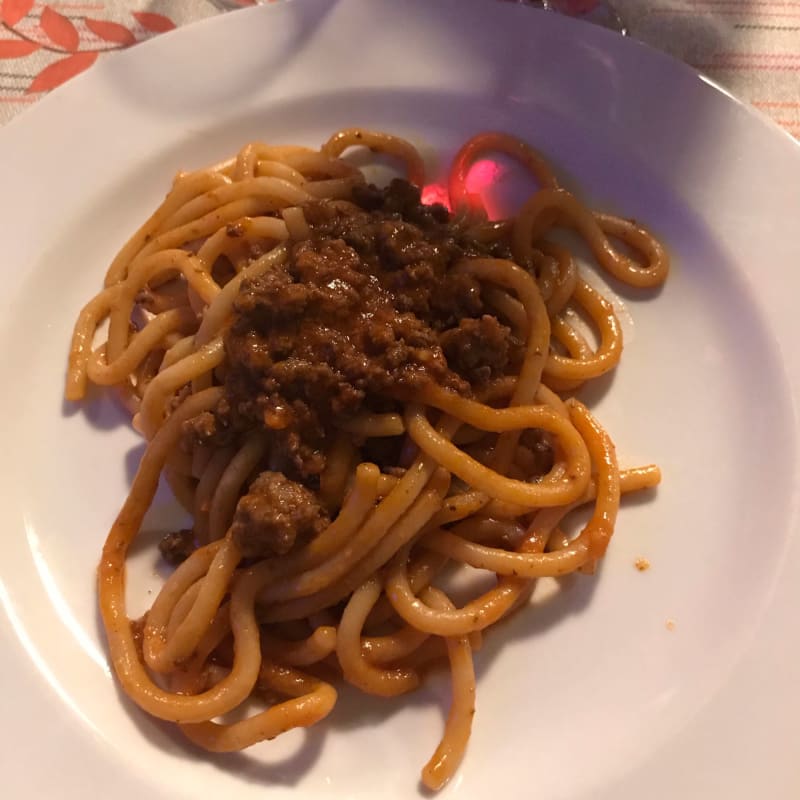 Pici al sugo di cinghiale  - Osteria La Dama di Bacco, Carate Brianza