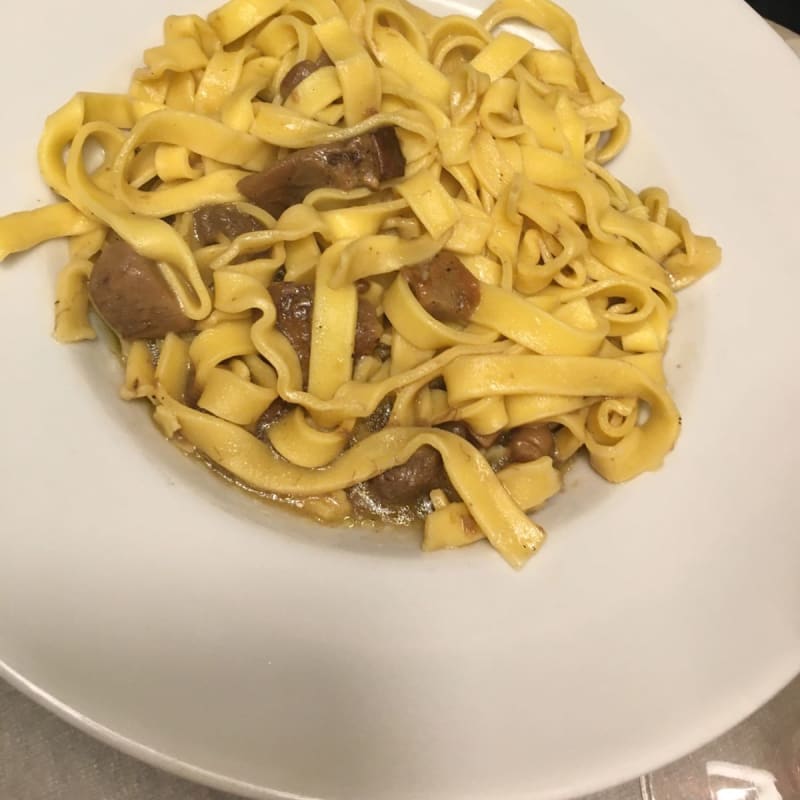 Fettuccine ai funghi ( abbondante) - Ristobar La Piazzetta