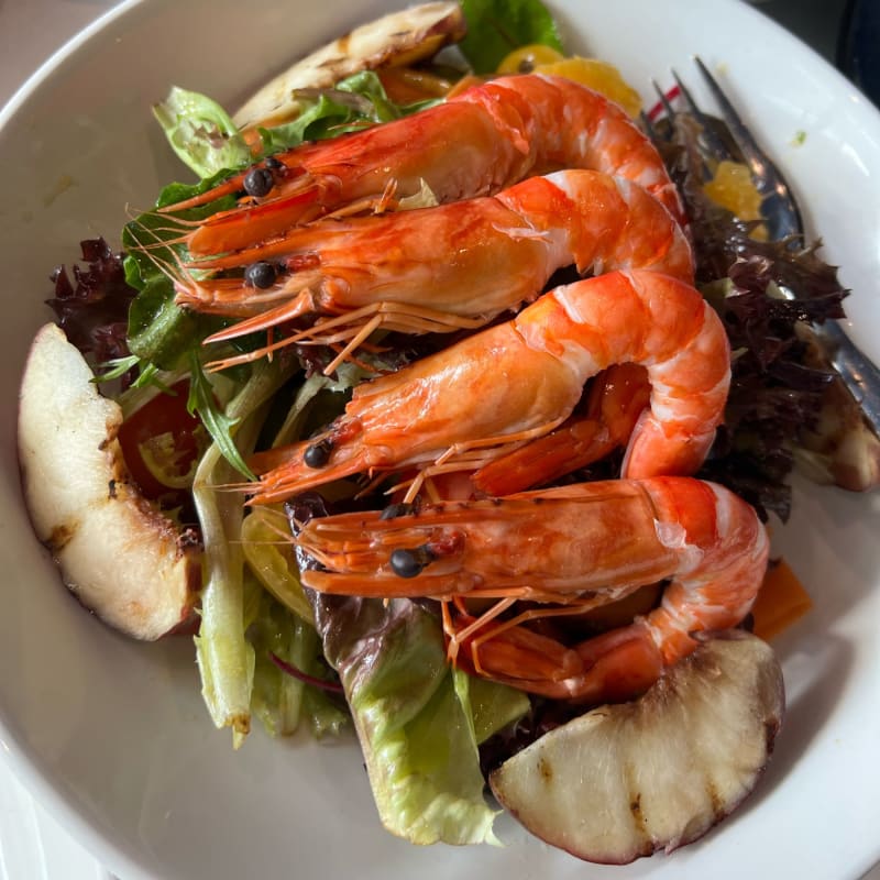 Cold prawn salad - Cafe Del Mar, Sydney (NSW)